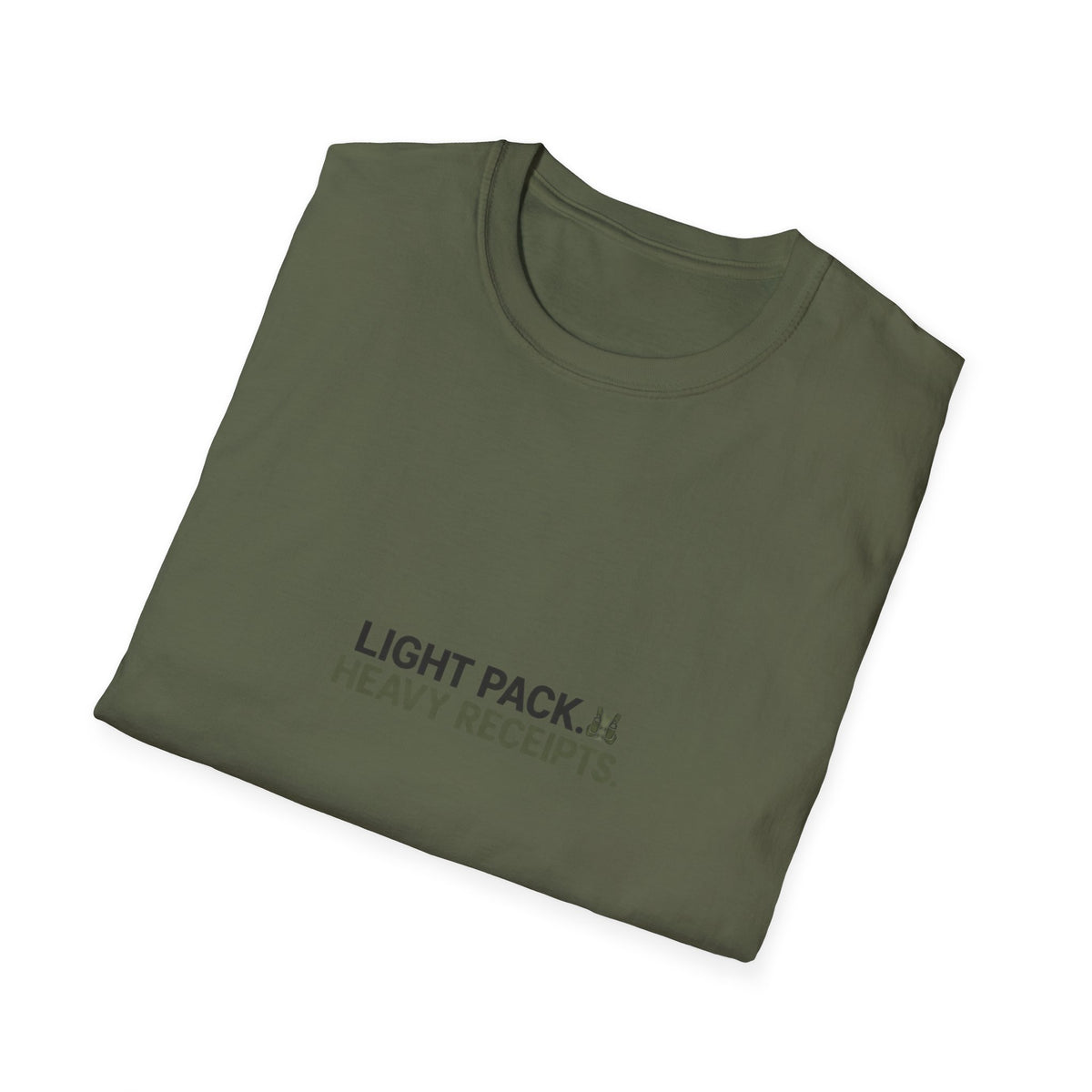 Light Pack, Heavy Receipts T-Shirt