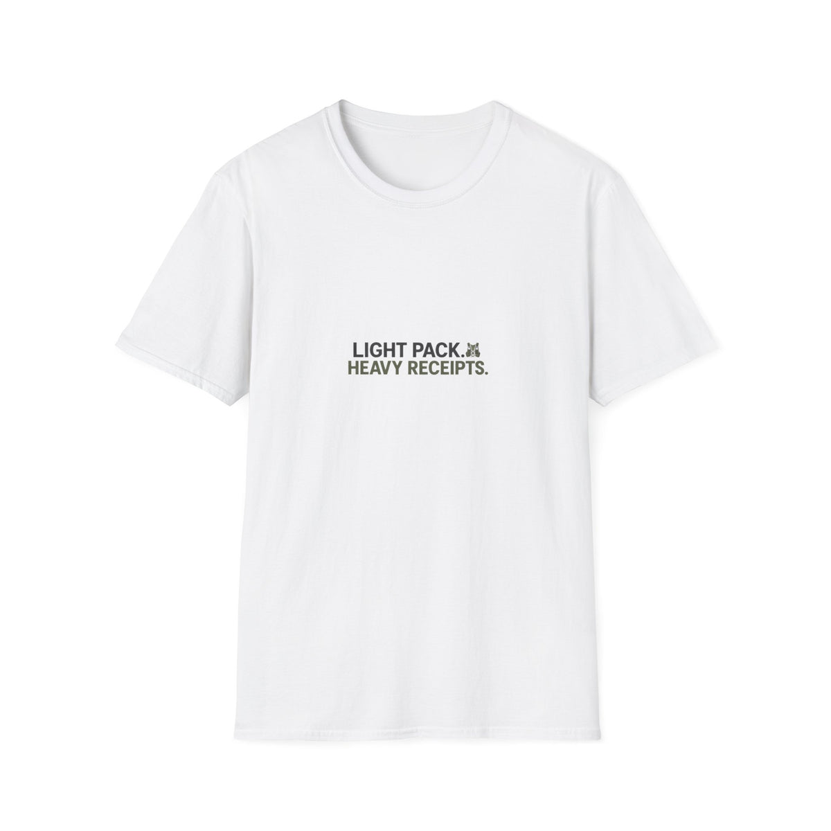 Light Pack, Heavy Receipts T-Shirt