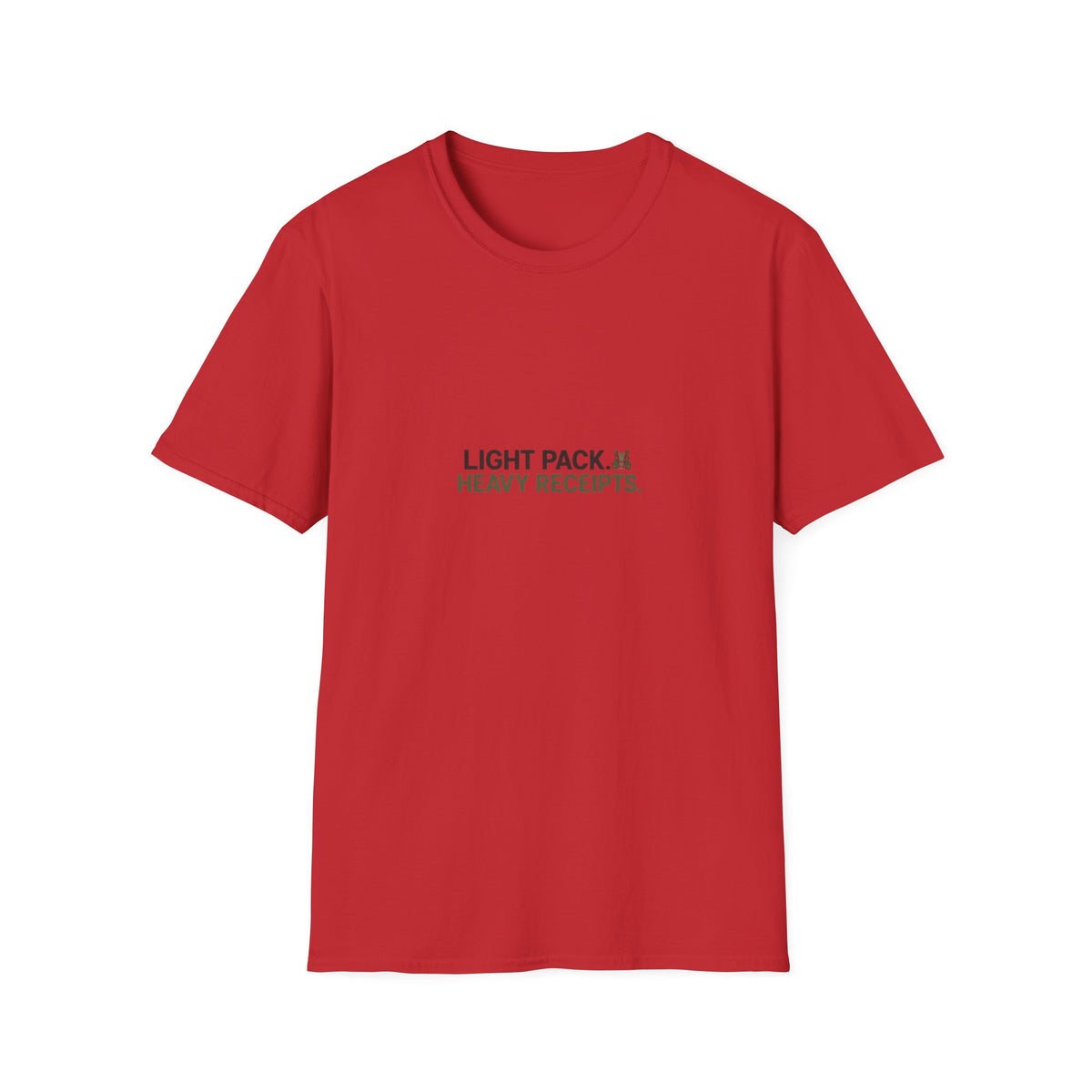 Light Pack, Heavy Receipts T-Shirt