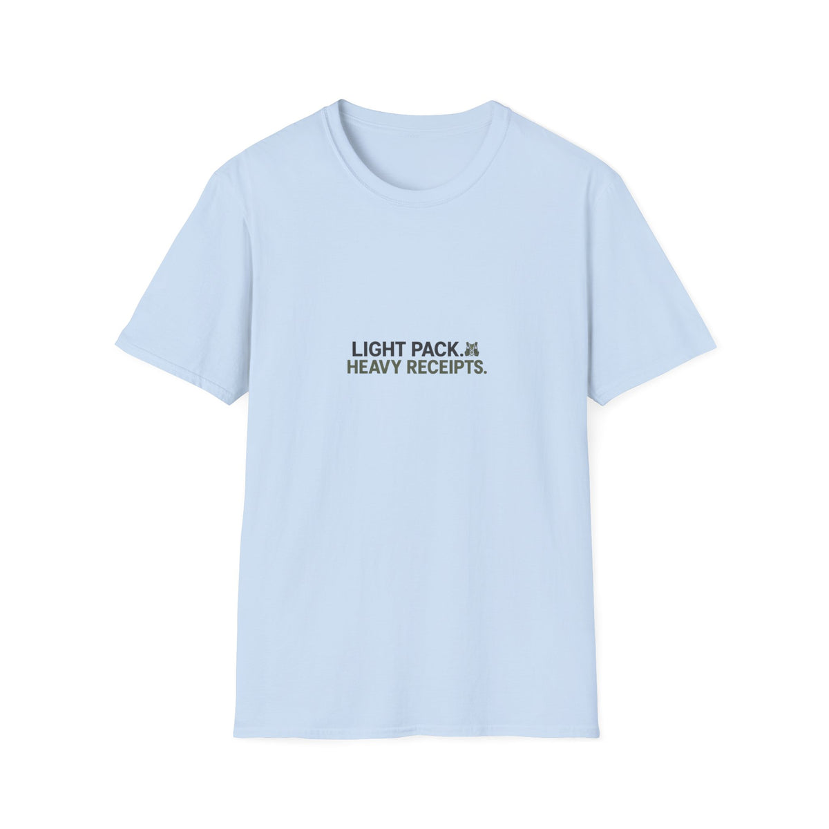Light Pack, Heavy Receipts T-Shirt