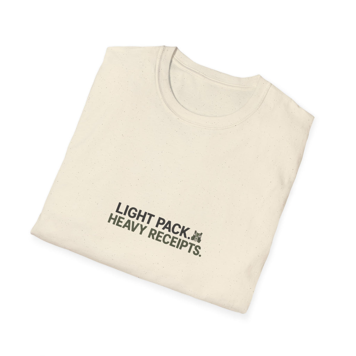 Light Pack, Heavy Receipts T-Shirt