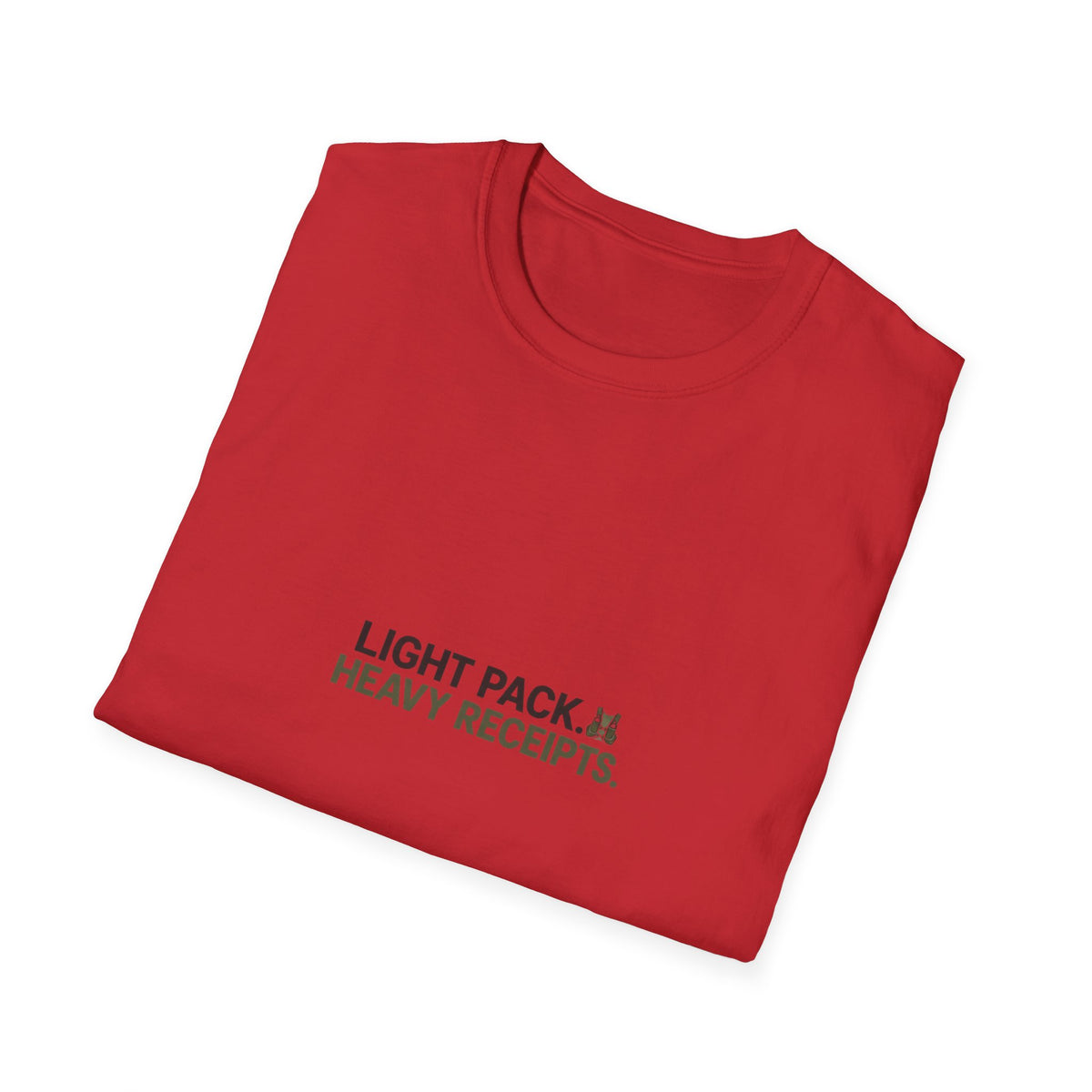 Light Pack, Heavy Receipts T-Shirt