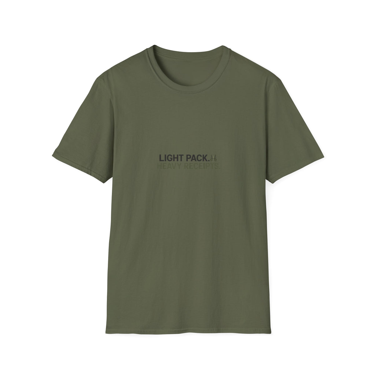 Light Pack, Heavy Receipts T-Shirt