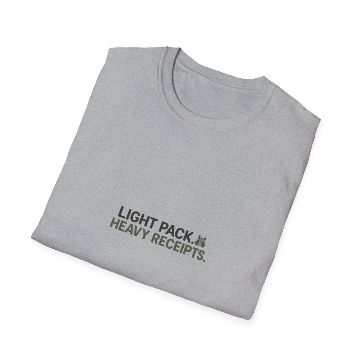 Light Pack, Heavy Receipts T-Shirt