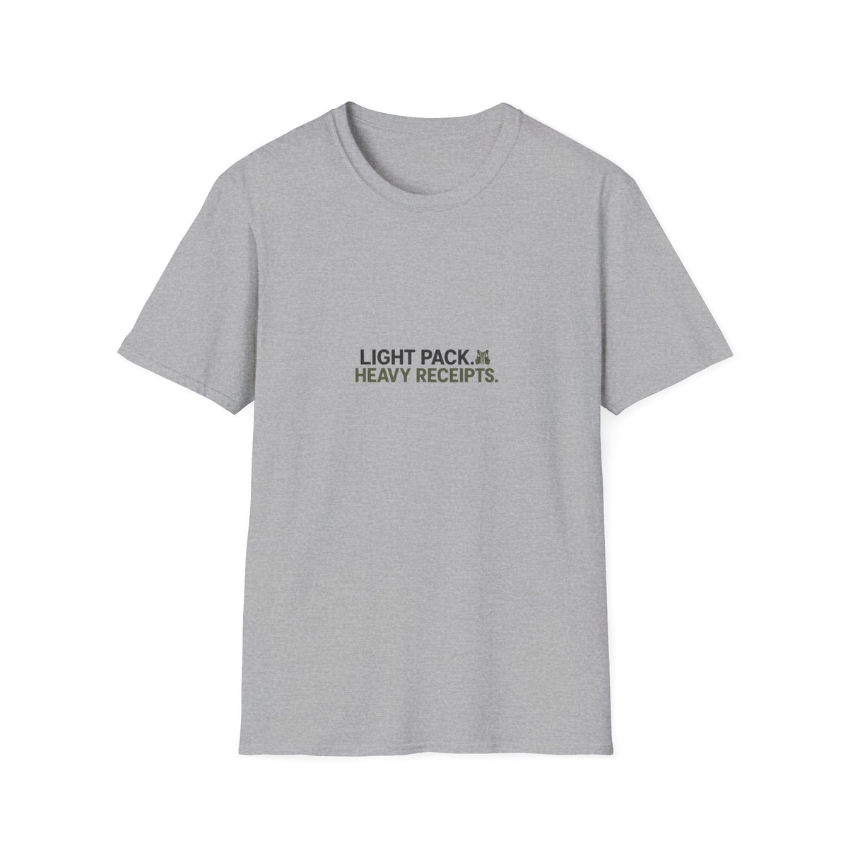 Light Pack, Heavy Receipts T-Shirt