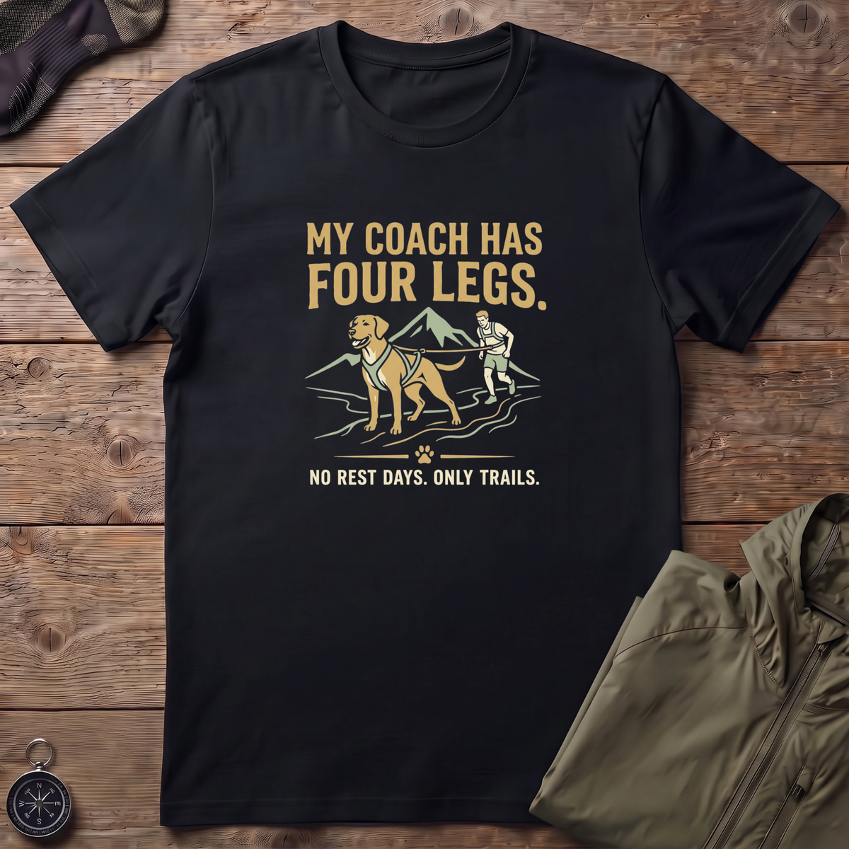 Coach Has Four Legs T-Shirt