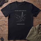 Reach The Finish Line T-Shirt (White Design)