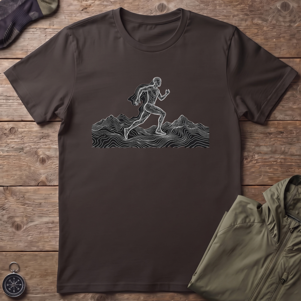 Topographic Runner T-Shirt