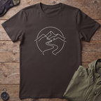 Trail Lines T-Shirt (White Design)