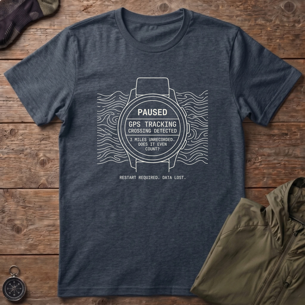GPS paused T-Shirt