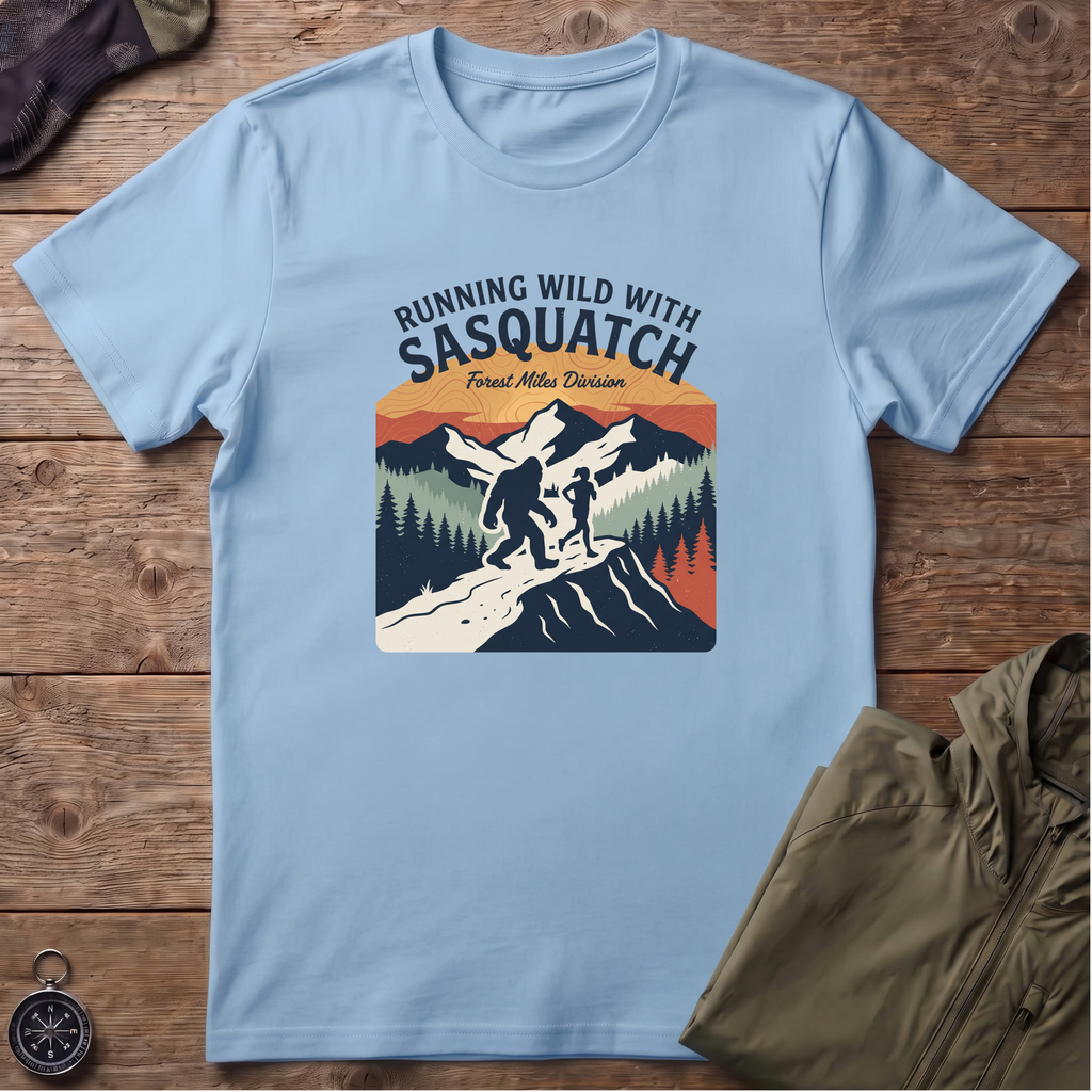 Sasquatch Running T-Shirt