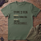 Type 2 During And After T-Shirt