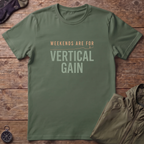 Weekends Are For Vertical Gain T-Shirt