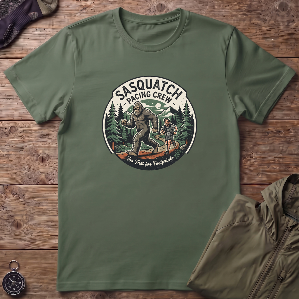 Sasquatch Pacing Crew T-Shirt