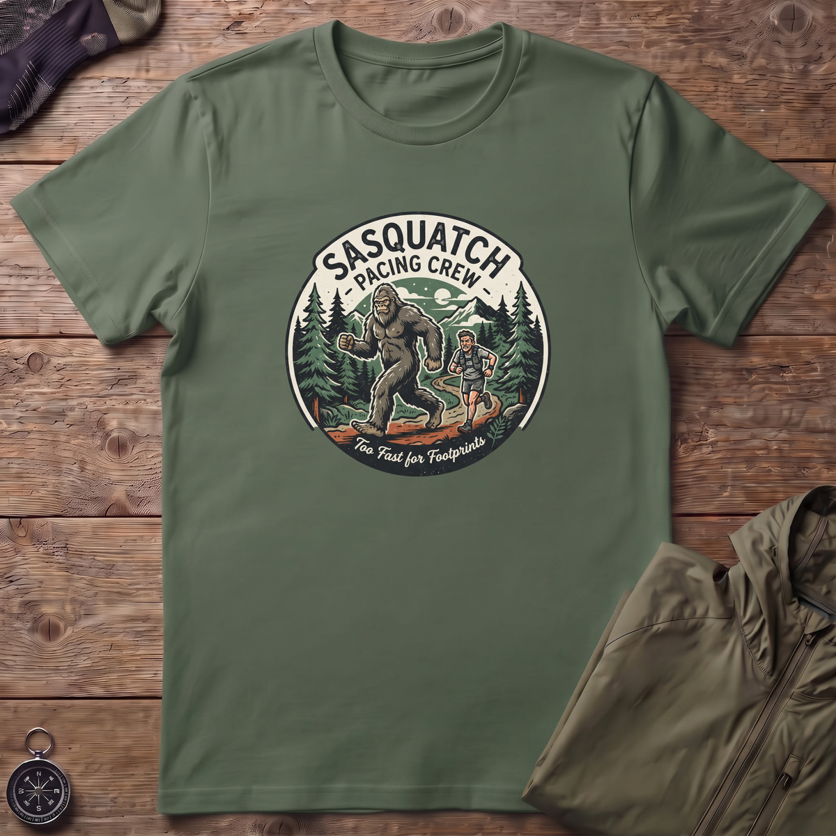 Sasquatch Pacing Crew T-Shirt