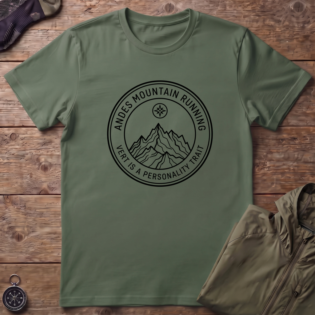 Andes Mountain Running T-Shirt