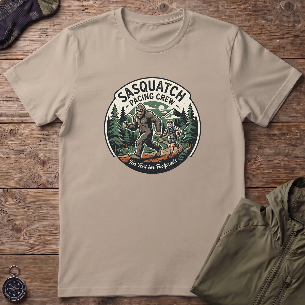 Sasquatch Pacing Crew T-Shirt