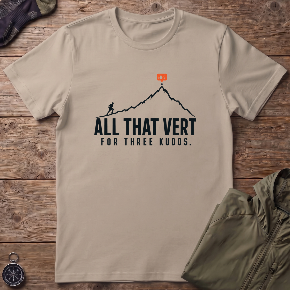 Three Kudos T-Shirt