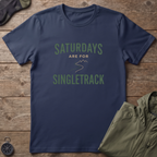 Saturdays Are For Singletrack T-Shirt