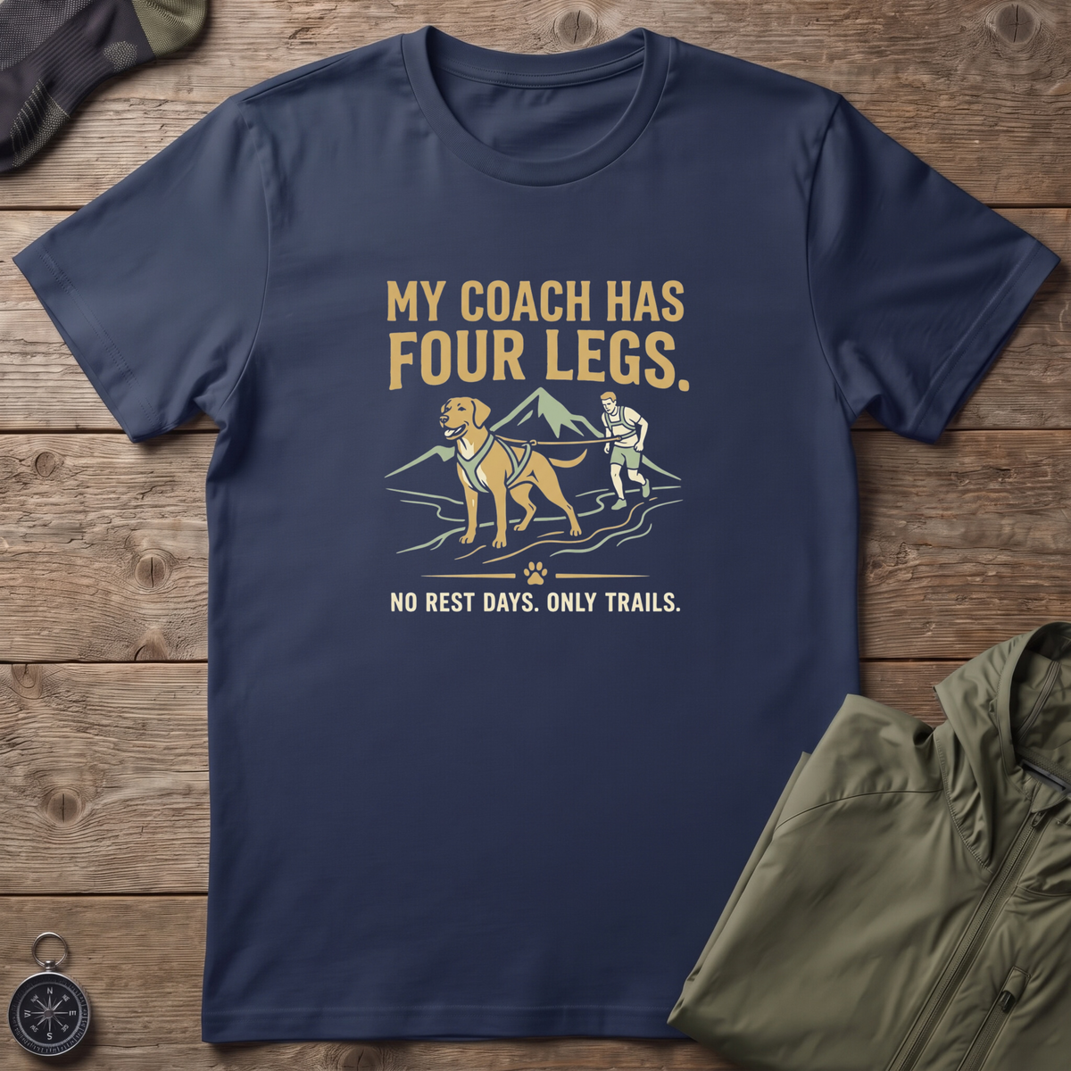 Coach Has Four Legs T-Shirt