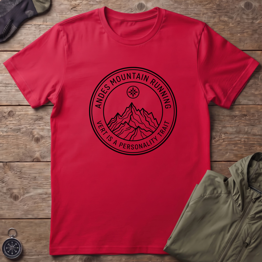 Andes Mountain Running T-Shirt