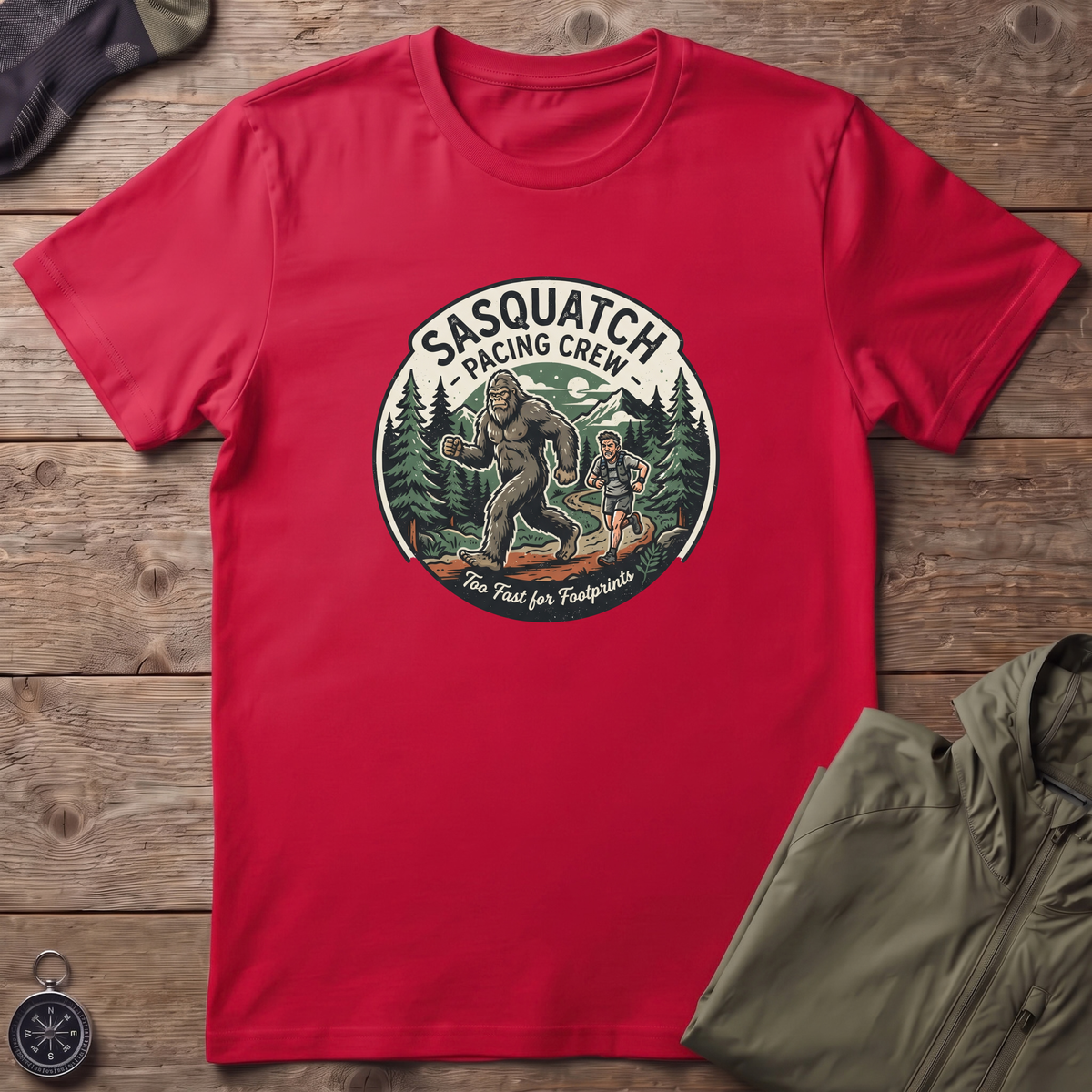 Sasquatch Pacing Crew T-Shirt