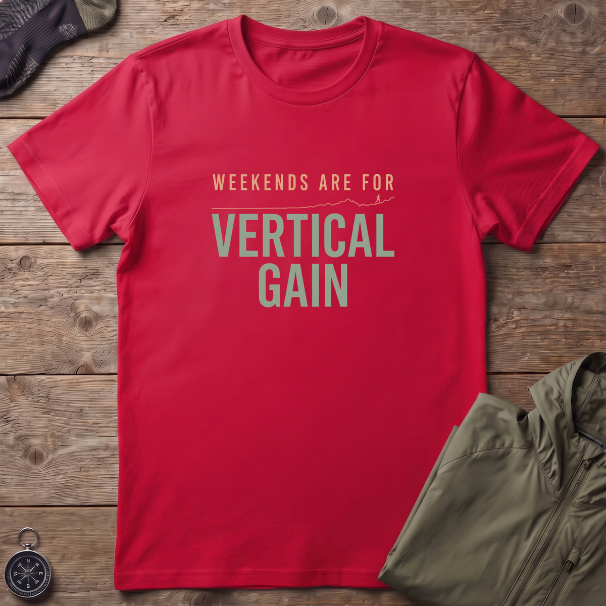 Weekends Are For Vertical Gain T-Shirt