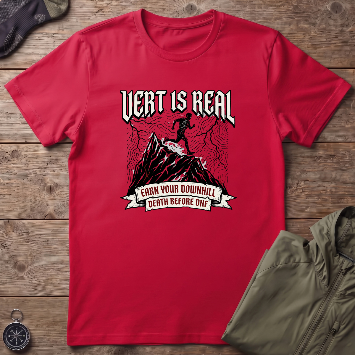 Earn Your Downhill T-Shirt