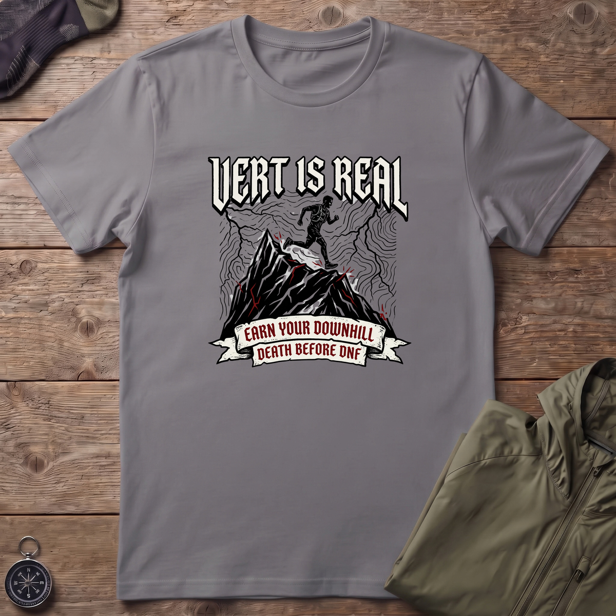 Earn Your Downhill T-Shirt