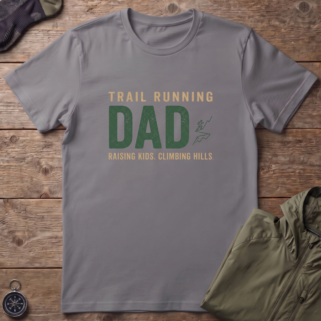 Trail Running Dad T-Shirt
