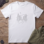 Trail In The Woods T-Shirt (Black Design)