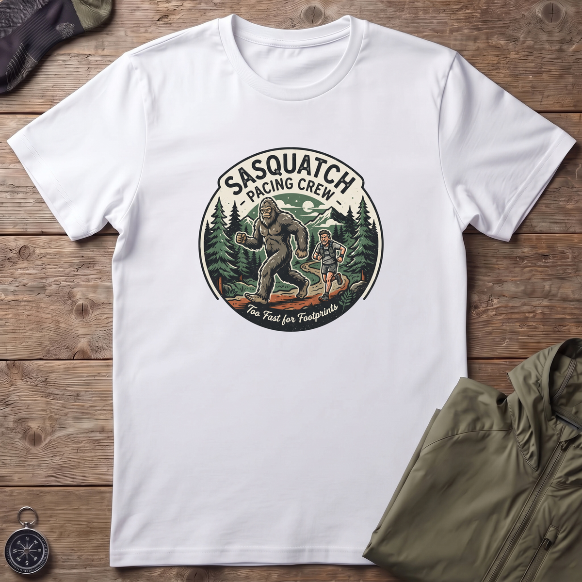 Sasquatch Pacing Crew T-Shirt