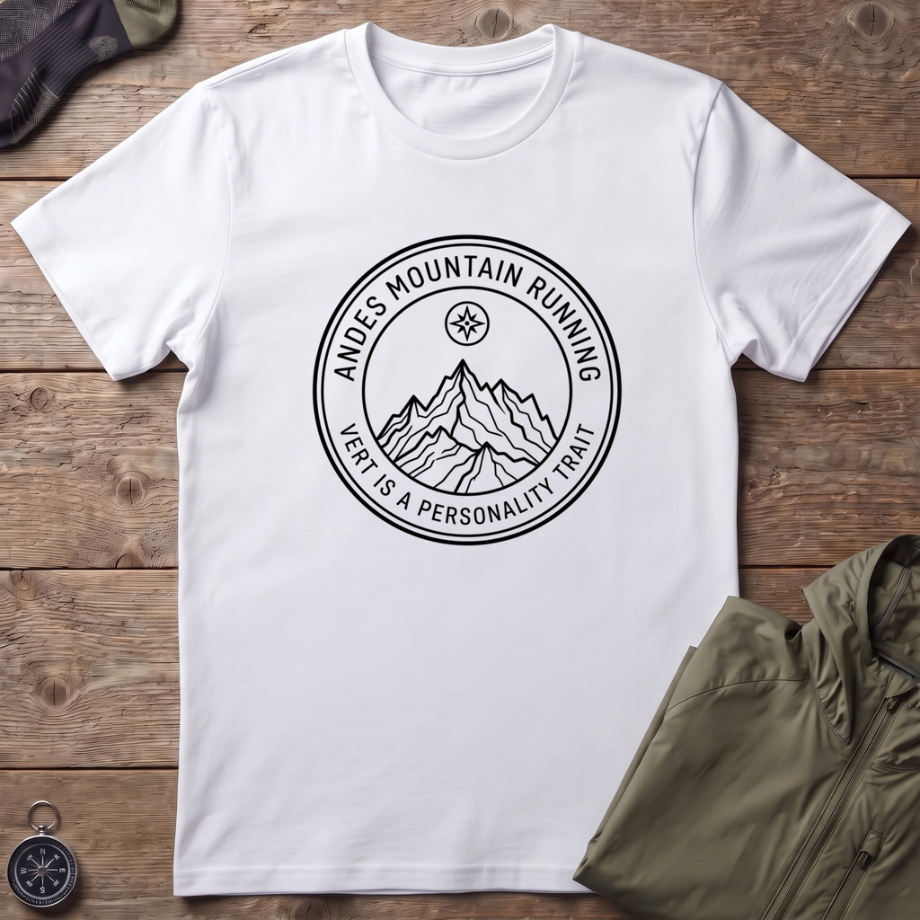 Andes Mountain Running T-Shirt