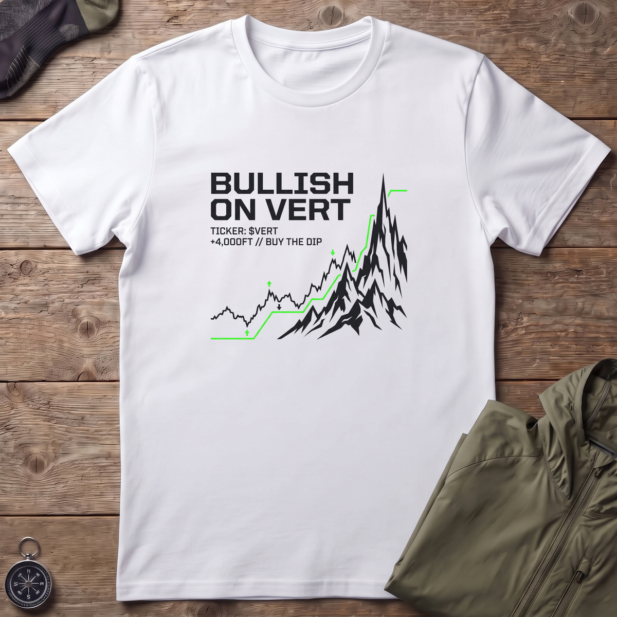 Bullish On Vert T-Shirt