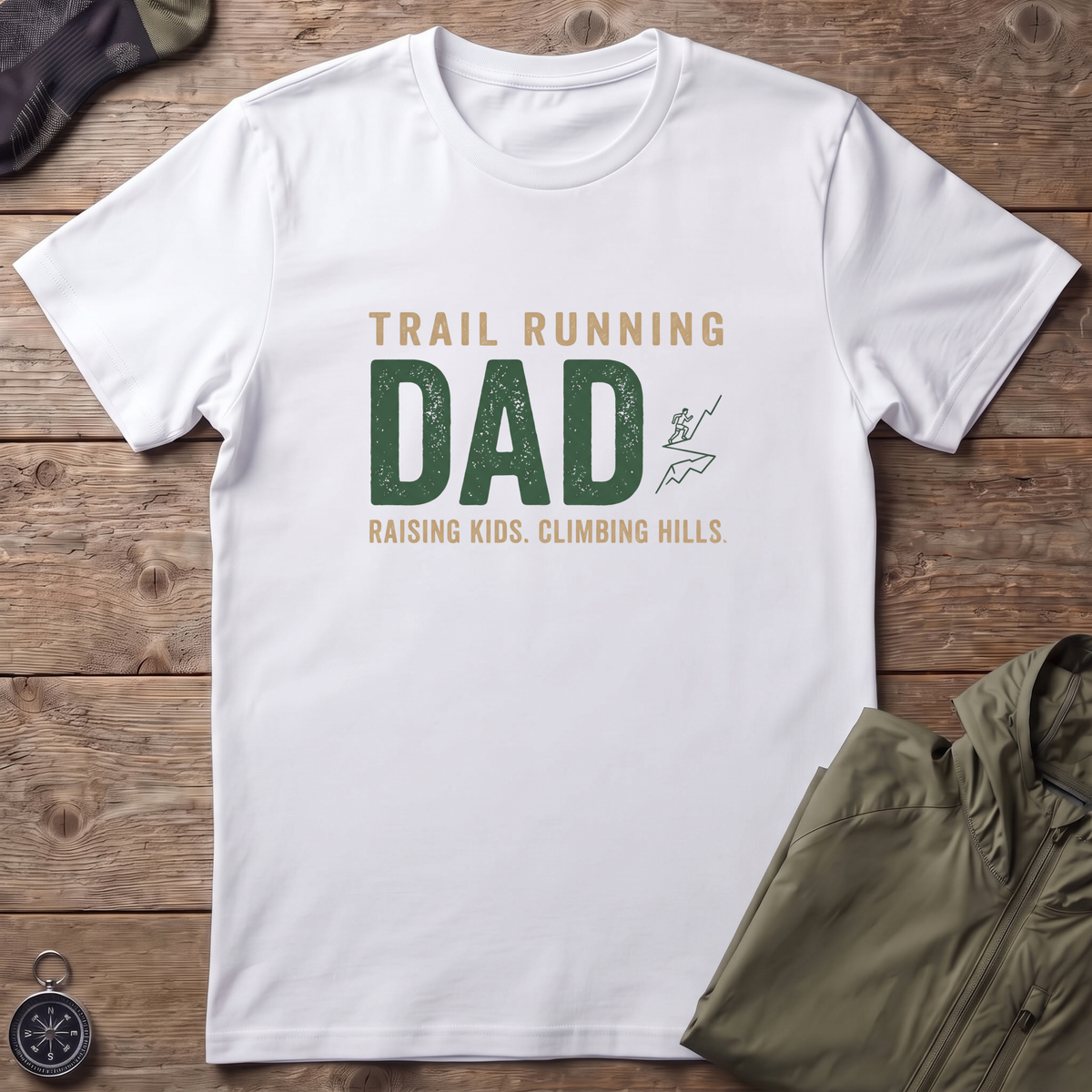 Trail Running Dad T-Shirt