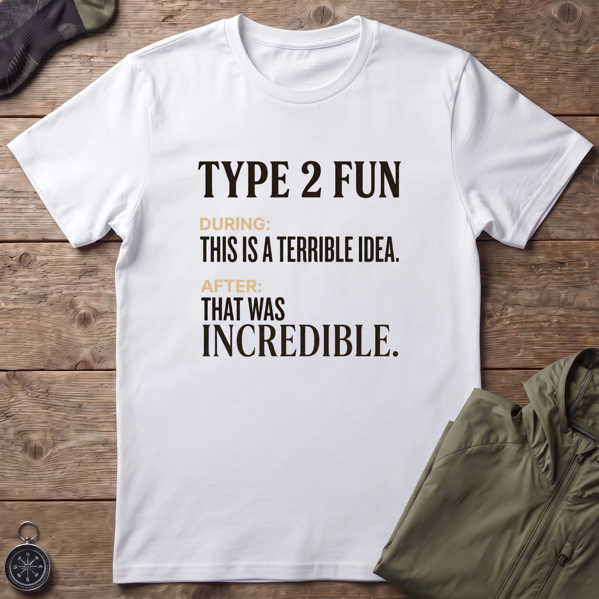 Type 2 During And After T-Shirt